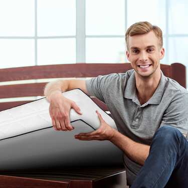 Matelas 7 zones Sleezzz Superior 90 x 200 cm, épaisseur 21 cm, degré de fermeté H3/H4 + surmatelas / surmatelas 90 x 200 cm