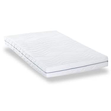 Matelas ergonomique 160x200 cm 7 zones Supportho Premium hauteur 18 cm, degré de fermeté H2/H3 + 2 x CloudComfort Basic set de lit microfibre 135 x 200 cm + 80 x 80 cm
