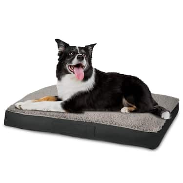 Petzzz coussin ergonomique pour chien Wormi L 100 x 70 x 14 cm