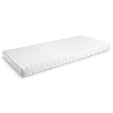 Matelas en mousse froide K16 90 x 200 cm, hauteur 16 cm, degré de fermeté H2/H3 + CloudComfort Basic set de lit en microfibre 135 x 200 cm + 80 x 80 cm