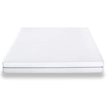 Matelas ergonomique 180x200 cm 7 zones Supportho Premium, hauteur 18 cm, degré de fermeté H2/H3 + 2 x CloudComfort Basic set de lit microfibre 135 x 200 cm + 80 x 80 cm
