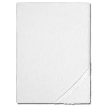 Lot de 4 draps-housses en molleton imperméables 140 x 200 cm