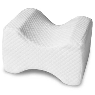 Coussin pour genoux ergonomique pour dormeurs latéraux 24 x 20 x 15 cm avec housse Cooling Effect