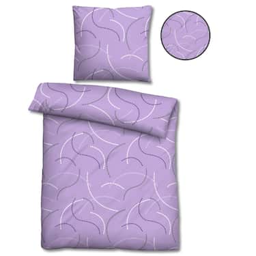 Lot de deux draps en microfibre 135 x 200 + 80 x 80 cm