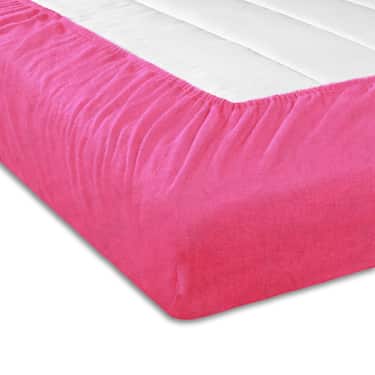 Setex ince elyaf lastikli çarşaf pembe 90 x 200 cm ikili paket