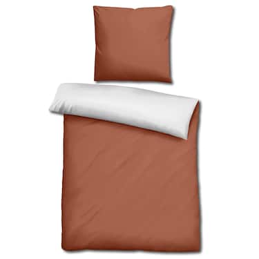 Sleezzz® Renforcé réversible marron/blanc 135 x 200 + 80 x 80 cm