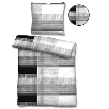 Lot de deux draps en microfibre 135 x 200 + 80 x 80 cm