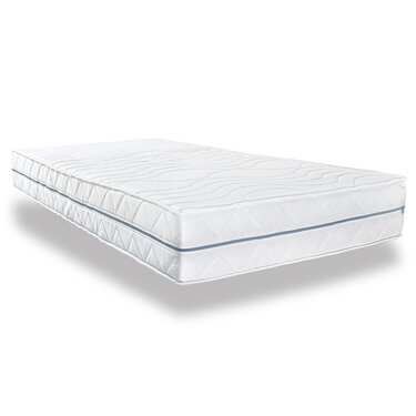 Matelas ergonomique en mousse froide Supportho Premium 100 x 200 cm, hauteur 18 cm, degré de fermeté H2/H3, Twin-Set
