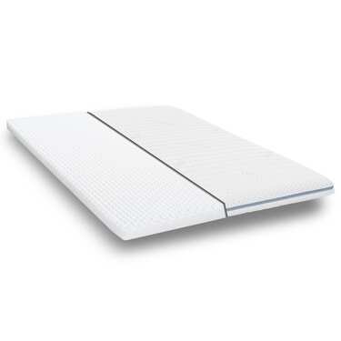 Online returnering af koldskumstoppe Supportho Premium topper 180 x 200 cm H3, højde 9 cm, hårdhedsgrad H3 med antibakterielt betræk