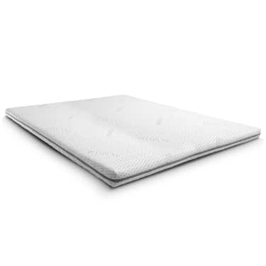 Topper en mousse froide Supportho Premium Topper 180 x 200 cm H3, hauteur 9 cm, degré de fermeté H3 avec housse antibactérienne