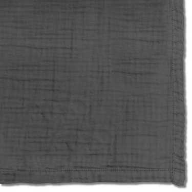 Sleezzz® Couverture mousseline noire 150 x 200 cm