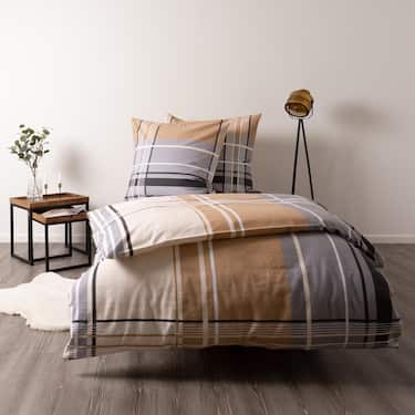 Lot de deux draps de lit en coton fin 135 x 200 cm + 80 x 80 cm