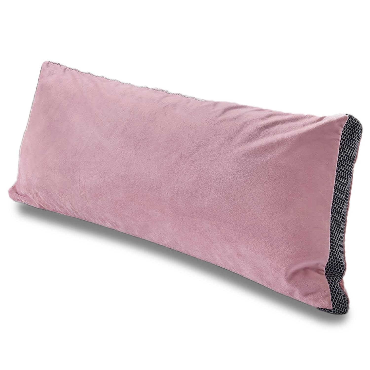 CloudComfort Oreiller viscoélastique confort 40 x 80 cm rose