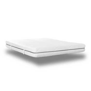 Matelas viscoélastique 7 zones Sleezzz Smart 140 x 190 cm, hauteur 18 cm, degré de fermeté H3 avec mousse à mémoire de forme Air