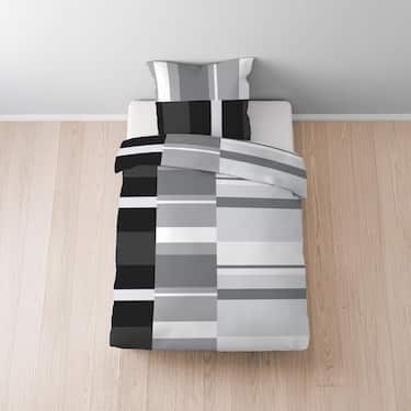 Lot de deux draps de lit Castell Polycotton Renforcé 155 x 220 cm + 80 x 80 cm