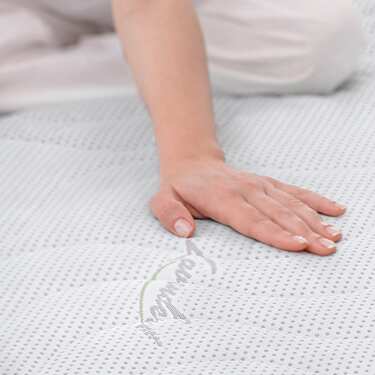 Matelas ergonomique en mousse froide Supportho Lavender 90 x 200 cm, hauteur 18 cm, degré de fermeté H2/H3