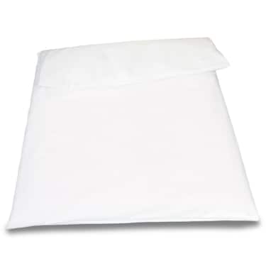 135 x 200 cm couette microfibre toute l'année, poids de remplissage : env. 700 g, extra légère + housse de couette Setex pour personnes allergiques, Encasing avec non-tissé Evolon® 135 x 200 cm