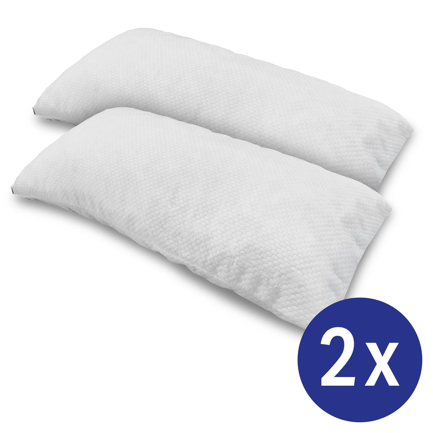 Lot de deux oreillers viscoélastiques Dream 40 x 80 cm Lot de deux oreillers viscoélastiques Dream 40 x 80 cm