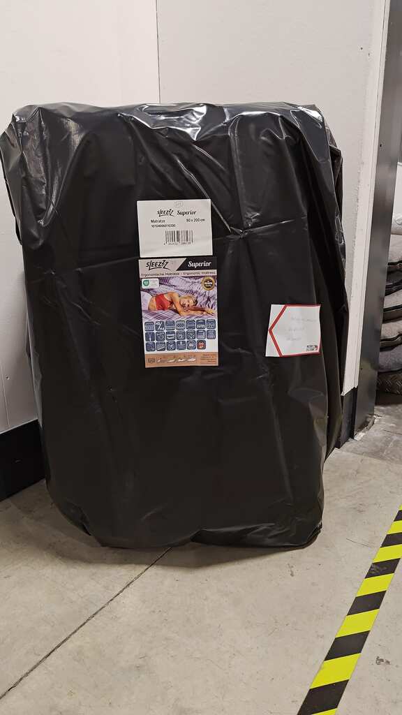 Retour en ligne Matelas 7 zones Sleezzz Superior 90 x 200 cm, hauteur 21 cm, degré de fermeté H3/H4