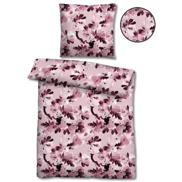 Lot de deux draps de lit en castor 155 x 220 cm + 80 x 80 cm