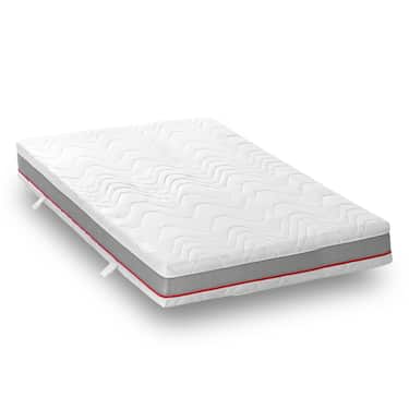 7 zonų ergonominis kišeninių spyruoklių čiužinys "Sleezzz Premium" 160 x 200 cm, aukštis 23 cm, kietumo lygis H2/H3