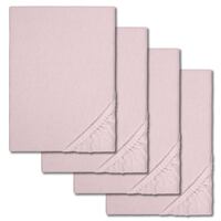 Prevleka zimska puhasta roza 180 x 190 - 200 x 200 cm v pakiranju po 4