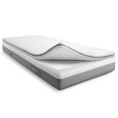 Topper en mousse froide Supportho Premium Topper 80 x 200 cm H3, hauteur 9 cm, degré de fermeté H3 avec housse antibactérienne