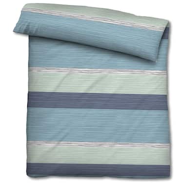 Lot de deux draps en microfibre seersucker 135 x 200 + 80 x 80 cm + 40 x 80 cm 3 pièces