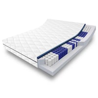 7-soners pocketfjærmadrass Sleezzz Superior 140 x 200 cm, høyde 18 cm, fasthetsnivå H3