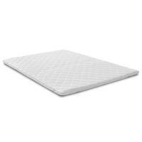 Surmatelas viscoélastique souple 140 x 200 cm, hauteur 6 cm, avec effet mémoire de forme
