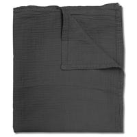 Sleezzz® Couverture mousseline noire 150 x 200 cm