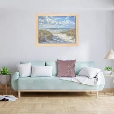 Coussin décoratif rose 45 x 45 cm