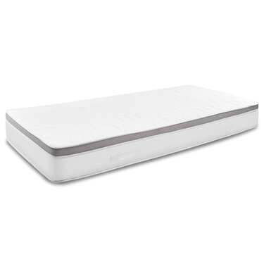 Matelas ergonomique 7 zones à ressorts ensachés Sleezzz Diamond T1000 100 x 200 cm, hauteur 23 cm, degré de fermeté H2/H3, 1000 ressorts/2m².
