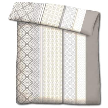 Lot de deux draps en microfibre CloudComfort Basic beige 135 x 200 + 80 x 80 cm