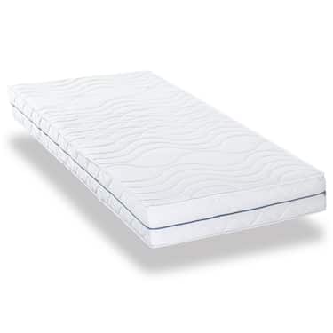 Matelas ergonomique 90x200 cm 7 zones Supportho Premium, hauteur 18 cm, degré de fermeté H2/H3 + CloudComfort Basic set de lit microfibre 135 x 200 cm + 80 x 80 cm