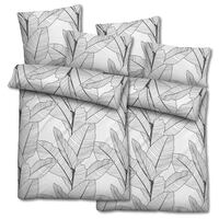 Microfibre Seersucker Parure de lit 135 x 200 + 80 x 80 cm + 40 x 80 cm 3-pièces