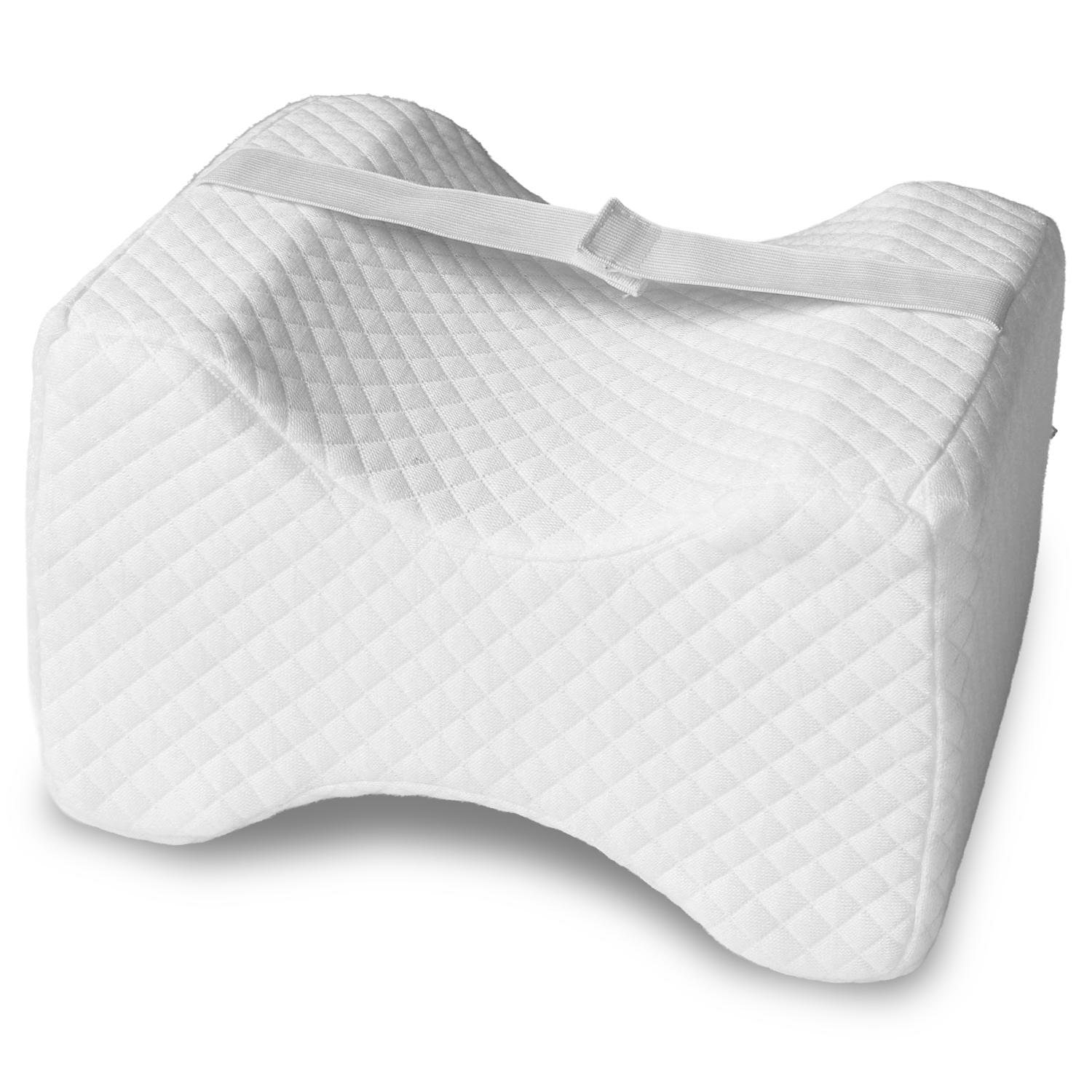 Coussin pour genoux ergonomique pour dormeurs latéraux 24 x 20 x 15 cm avec housse Cooling Effect