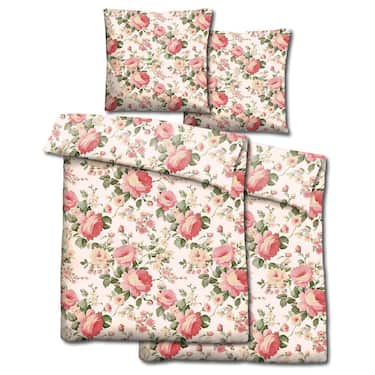 Lot de deux draps en microfibre CloudComfort Basic Camelie 135 x 200 + 80 x 80 cm