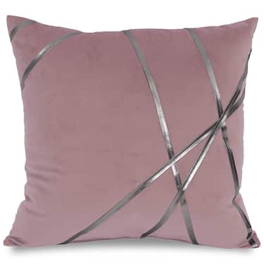 Coussin décoratif rose 45 x 45 cm