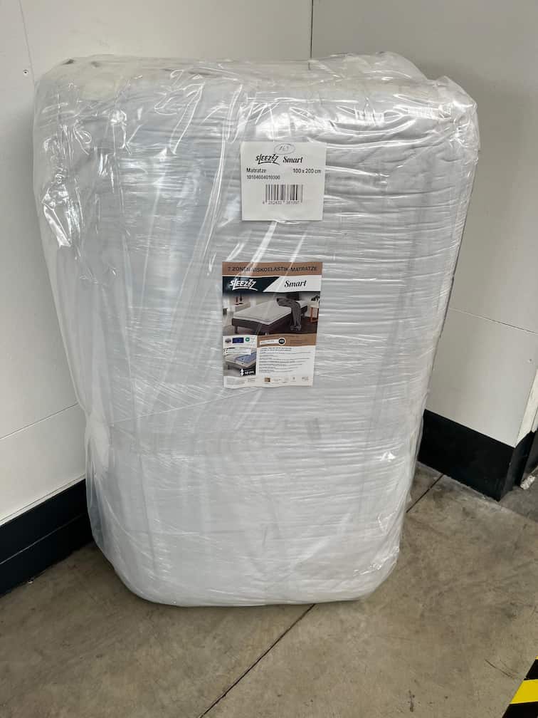Online returnering Sleezzz Smart 100 x 200 cm, højde 18 cm, fasthedsniveau H2/H3