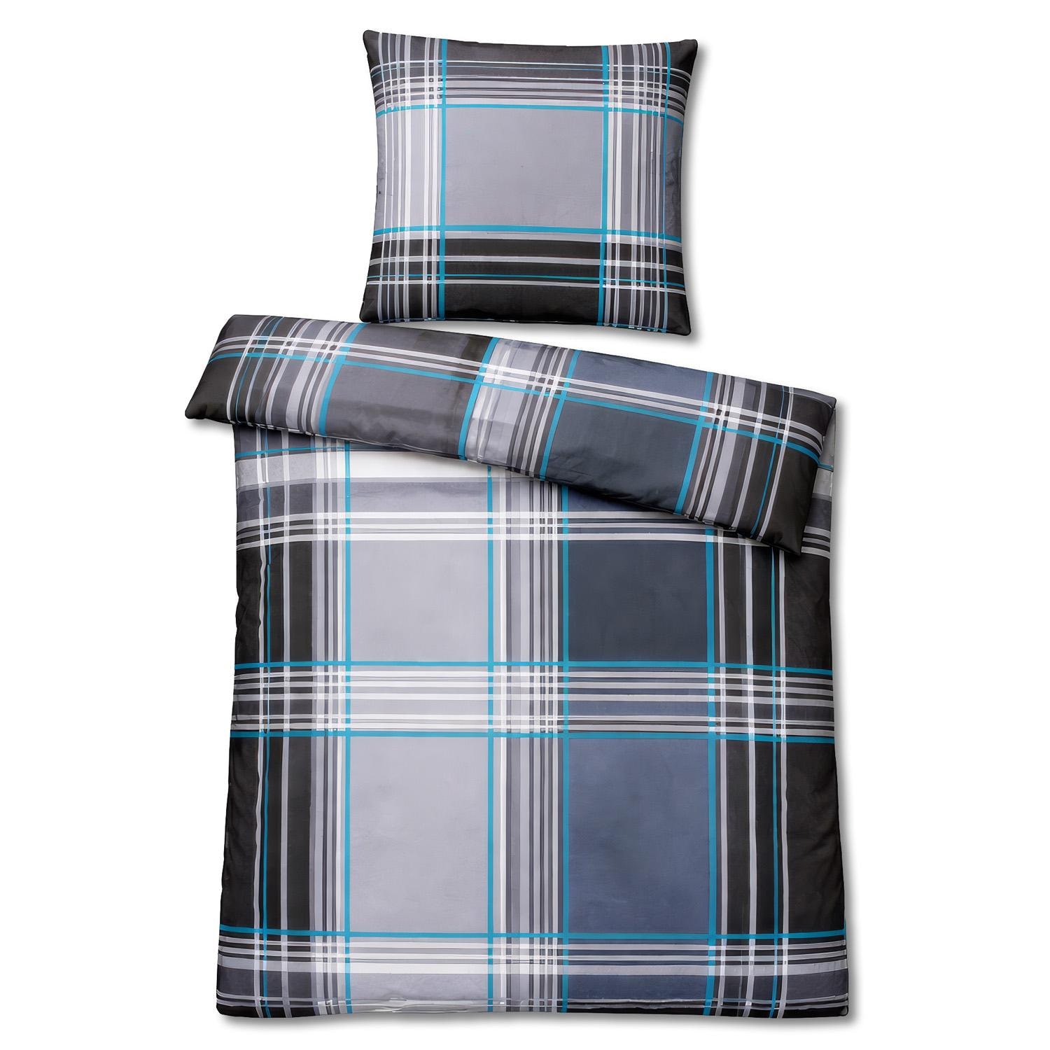 Draps de lit en cotton fin 135 x 200 cm + 80 x 80 cm