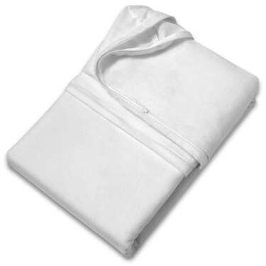 135 x 200 cm couette microfibre toute l'année, poids de remplissage : env. 700 g, extra légère + housse de couette Setex pour personnes allergiques, Encasing 135 x 200 cm