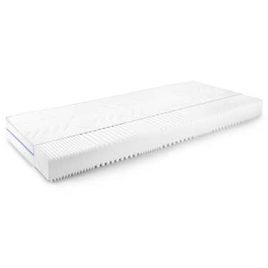 Matelas ergonomique 90x200 cm 7 zones Supportho Premium, hauteur 18 cm, degré de fermeté H2/H3 + CloudComfort Basic set de lit microfibre 135 x 200 cm + 80 x 80 cm