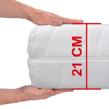 Ergonominen kylmävaahtopatja Supportho Dream 90 x 200 cm, korkeus 18 cm, lujuusaste H3/H4.