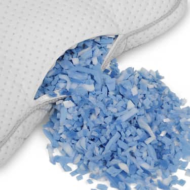 Sleezzz® Premium gēla putu spilvens ar kontūru un vēdera spilvenu