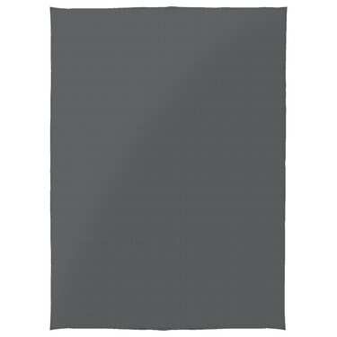 Couverture en coton piqué gaufré anthracite 150 x 200 cm