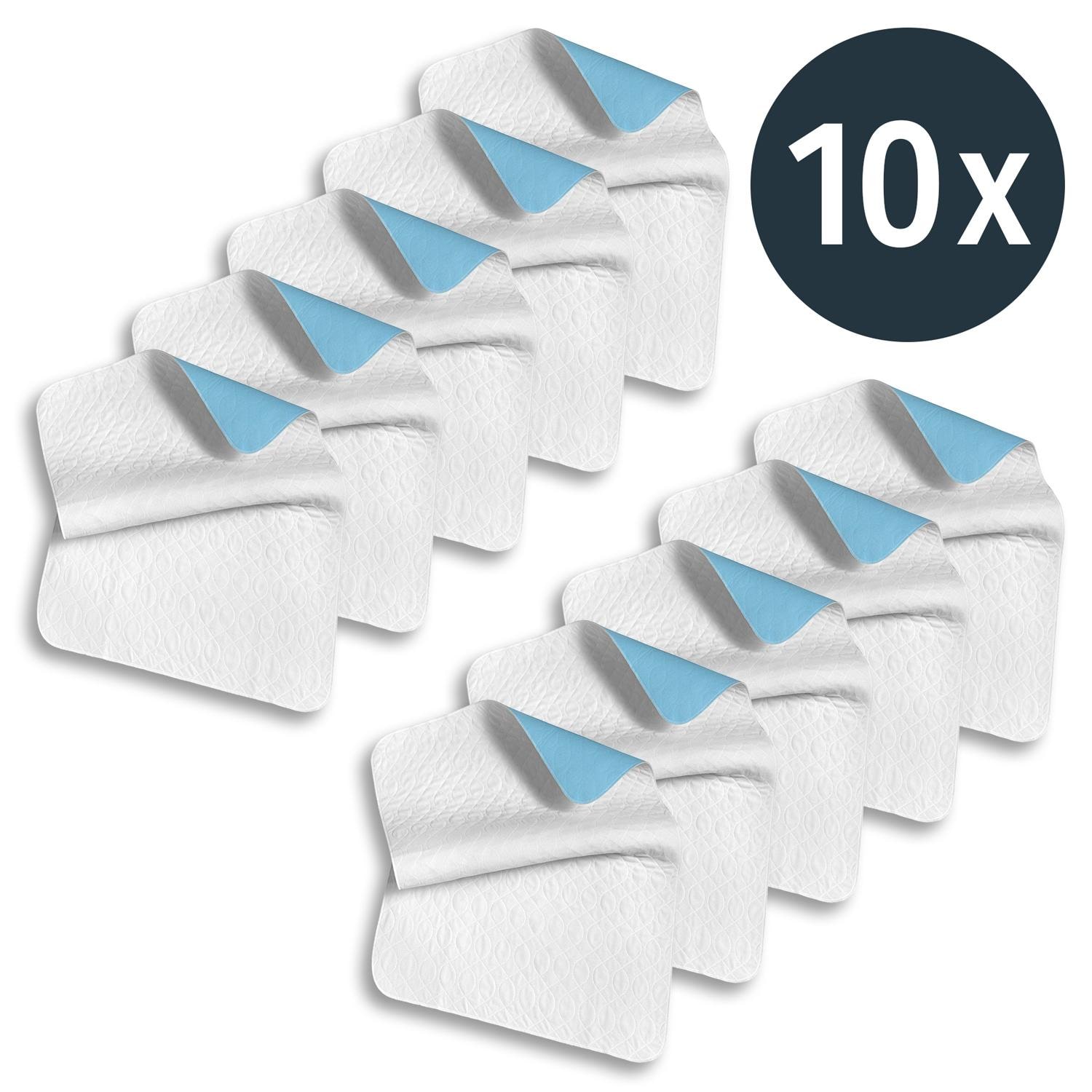 10 "Sleezzz® Vital" vandeniui atsparių sugeriančių čiužinio užvalkalų rinkinys