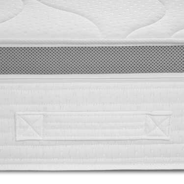 Retour en ligne : matelas à ressorts ensachés 7 zones Sleezzz Diamond 160 x 200 cm, hauteur 23 cm, fermeté H2/H3