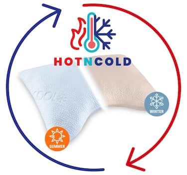 Sleezzz® Cool Mousse Gel Contour Oreiller cervical 40 x 60 x 16 cm