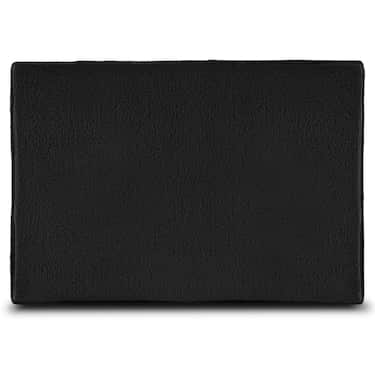 100 x 65 x 10 cm coussin ergonomique pour chien taille L, couleur noir